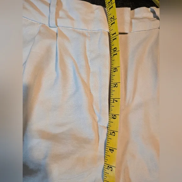 H&M High Rise Pleated Ankle Taper Chinos Loose Fit - Picture 8 of 12